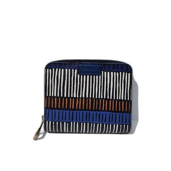 Fossil multi-colored stripe wallet - Picture 1 of 5